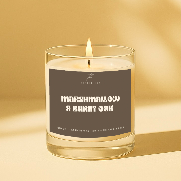 Marshmallow & Burnt Oak